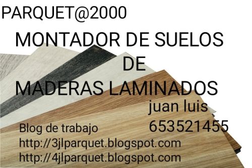 imagen de MONTAJE DE SUELOS DE MADERAS LAMINADOS VINILOS  con id 36413